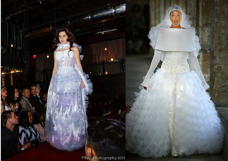 Only the couture wedding gowns that challenge our imagination.