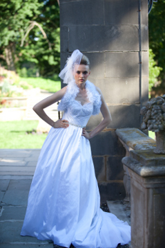 Bridal Fantasy fur stole