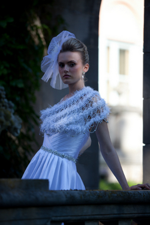 Elie Saab spring summer 2013 very feminine lace and ornately .