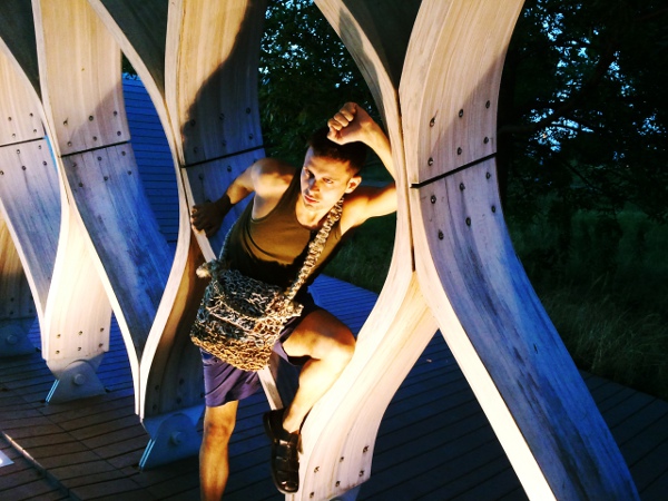 South pond pavilion Chicago mens accessories.